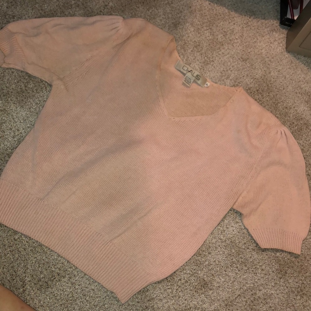 Chaus crop top sweater
